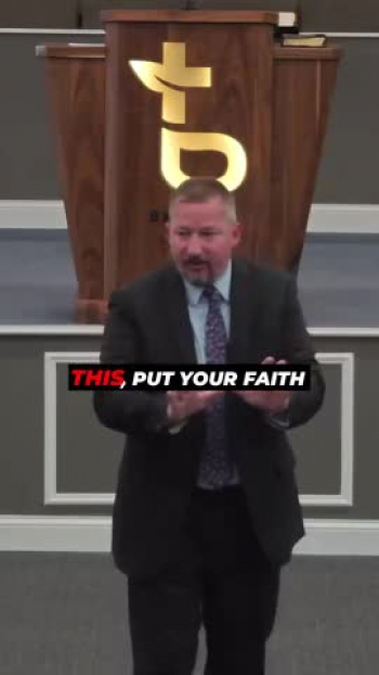 Pastor Phil Taylor Preaching at the Batavia Baptist Temple