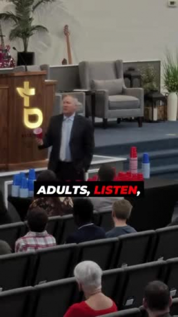 Pastor Phil Taylor Preaching at the Batavia Baptist Temple