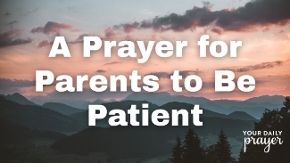 Summer can be a beautiful season of togetherness—and also a testing ground for patience. With long days, disrupted routines, and high energy in little hearts, it’s easy for frustration to take over.

This heartfelt prayer invites parents to pause, breathe, and seek the Holy Spirit’s help in showing patience, love, and grace toward their children this summer. Whether you're managing meltdowns, mediating sibling squabbles, or just trying to enjoy the moment, this message reminds you that God’s strength is made perfect in your weakness.

You’re not expected to be a perfect parent—just a present one. Let this prayer renew your spirit and ground your parenting in compassion, calm, and Christ-centered peace.

🙏 Prayer for Parents to Be Patient with Their Children:
Heavenly Father,
Summer brings sunshine, laughter, and... sometimes, stress.
Lord, help every parent listening to breathe deeply and pause often.
When tempers flare and routines unravel,
remind them that You are their anchor and their example.
Teach them to model patience as You are patient with us.
Help them respond, not react.
To speak gently, even when voices rise.
To love their children through the chaos and the calm.
Bless their home with peace and playful joy.
Fill them with Your Spirit so they can reflect Your love
in the heat of every moment.
In Jesus’ name, Amen.