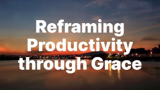 We live in a world that idolizes hustle and glorifies busyness. But God's definition of productivity isn’t about constant output—it’s about faithfulness, presence, and grace. Today’s prayer reminds us that our worth isn’t measured by what we check off a list, but by who we belong to.

📖 “My grace is sufficient for you, for my power is made perfect in weakness.” — 2 Corinthians 12:9
📖 “Come to me, all you who are weary and burdened, and I will give you rest.” — Matthew 11:28

You are allowed to rest. You are allowed to pause. And you are deeply loved even when you’re not “producing.” Let God’s grace reframe your idea of productivity—not as a demand, but as an invitation to walk in step with Him.