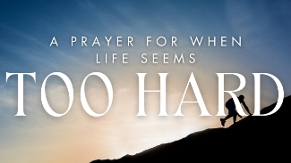 There are seasons in life when everything feels overwhelming — family struggles, financial pressures, illness, or work challenges. As our daily prayer and devotional remind us, in those moments, even getting out of bed can feel like too much. But God never intended for us to carry the weight of the world on our shoulders. Instead, He invites us to lean on Him, to trust Him fully, and to remember His goodness.

Lynette Kittle encourages us that when life feels unbearable, we can take intentional steps to anchor ourselves in God’s truth: remembering His past faithfulness, staying persistent in prayer, feeding our souls with Scripture, and reaching out to encourage others. These small but powerful practices help lift our eyes off the heaviness and fix them back on the One who carries us.

God’s Word promises that He is our Savior, our hope, and our strength. Even when life seems too hard, He is with us, sustaining us moment by moment.

Your Daily Bible Reading:

"Why, my soul, are you downcast? Why so disturbed within me? Put your hope in God, for I will yet praise Him, my Savior and my God." – Psalm 43:5
