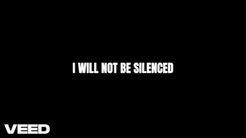 I WILL NOT BE SILENCED