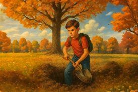 What is Peter Jones digging for?
Find out in: The Sleuth of Junior High!
http://www.pagepublishing.com/books/?book=the-sleuth-of-junior-high