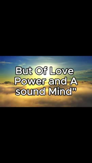 Fear is not from God — it’s time to give fear a taste of Holy Spirit power. 🔥
2 Timothy 1:7 says: “For God has not given us the spirit of fear; but of power, and of love, and of a sound mind.”

Over 300 times the Bible says “Fear not” — because God is with you. Fear is a lie, but faith is victory. 🙌
