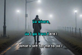 Once you reach a point of enlightenment, where you’re no longer interested in the earthly pursuits you once thought were so important, and only God becomes your focus, where do you go from there?