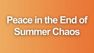 As summer winds down and the air shifts toward fall, life often feels both exciting and overwhelming. For some, this season brings relief as routines return. For others, it reintroduces the pressure of packed schedules, back-to-school stress, and lingering exhaustion from a whirlwind summer.

In tonight’s Your Nightly Prayer, we reflect on how peace doesn’t come from perfect plans—it comes from God’s presence. Whether your summer included joyful road trips, unexpected hardships, or the quiet ache of transition, God invites you to rest in Him. Clarence’s story reminds us that even in job loss and personal upheaval, God’s peace holds steady.

📖 “The LORD gives strength to his people; the LORD blesses his people with peace.” — Psalm 29:11
📖 “You will keep in perfect peace those whose minds are steadfast, because they trust in you.” — Isaiah 26:3
📖 “Come to me, all you who are weary and burdened, and I will give you rest.” — Matthew 11:28

This episode is a powerful reminder that peace is not the absence of chaos—but the presence of God in it. You can choose to carry anxiety, or you can choose to rest in the arms of the One who never changes, no matter the season.

Lord,
I am thankful that, though times change and seasons shift, You remain the same. As I come to the end of one chapter and look toward the next, help me to keep my eyes on You. You know how easily I drift toward worry when life feels chaotic. In those moments, draw me back into Your presence, where Your peace reigns. Tonight, I release my anxious thoughts and receive Your blessing of peace. Let me sleep soundly, knowing You are in control and I can fully rest in You.
In Jesus’ name, Amen.

🧘 Three Things to Meditate Upon

What if peace isn't something you achieve, but something you receive? Let go of the hustle and receive God's rest.

Is your calendar driven by culture or by calling? Surrender your schedule to God and let Him direct your priorities.

What has changed since the beginning of summer? Celebrate God’s faithfulness through the highs and lows, even if the journey looked different than expected.