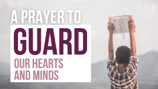 We often say “guard your heart and mind” as Christians—but how often do we actually live it out? In today’s devotional and prayer, Alicia Searl reminds us that spiritual vigilance is more than a nice phrase—it’s a daily choice to let God renew us and protect us from the world’s influence.

Proverbs 4:23 tells us that everything we do flows from the heart, and without intentional care, it becomes vulnerable to fear, temptation, bitterness, and lies. Thankfully, Philippians 4:6-8 gives us a clear roadmap: prayer, gratitude, and thinking on what is true, noble, right, pure, and admirable.

Whether you're a parent guiding your children, a believer fighting anxious thoughts, or someone trying to stay grounded in a chaotic world, this prayer helps recenter your heart and mind on God’s truth and peace.

📖 Today's Scripture:

"And the peace of God, which transcends all understanding, will guard your hearts and your minds in Christ Jesus." – Philippians 4:7

🔑 Key Takeaways:

Guarding your heart is an intentional act of spiritual discipline, not passive avoidance.

Philippians 4 reminds us that peace comes when we align our minds with God’s truth.

Evaluate your inputs: Are your thoughts and relationships drawing you closer to God or further away?

God’s peace isn’t just emotional—it’s a divine guard over your soul.

🙏 Let’s Pray Together

O God, we come before You with hearts open and minds longing for renewal. Guard us from distractions, lies, and fears that try to steal our peace. Teach us to stay rooted in Your Word and draw near in prayer each day. Protect our families, guide our children, and transform us to reflect Christ in all things. In Jesus’ name, Amen.
