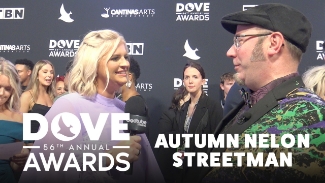 Autumn Nelon Streetman joined GodTube Music’s Brandon Woolum on the red carpet at the 56th Annual GMA Dove Awards to talk about her heartfelt nomination, new beginnings, and God’s faithfulness through every season.

This year’s nomination marks a bittersweet milestone, the first Dove nod without her family by her side. Autumn shared how the project has carried her through deep loss and reminded her of God’s steadfast love, saying the music has ministered to her as much as it’s touched others.