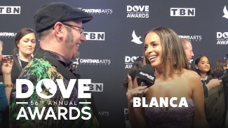 Blanca caught up with GodTube Music’s Brandon Woolum on the red carpet at the 56th Annual GMA Dove Awards in Nashville — and she’s just days away from releasing her highly anticipated new album, 'Full Bloom' (out October 17).