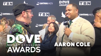 Aaron Cole caught up with GodTube Music’s Brandon Woolum on the red carpet at the 56th Annual GMA Dove Awards, shining in style and celebrating another milestone year for Christian hip-hop.

Aaron talked about his latest project Where Do We Go From Here, a six-song EP showcasing his versatility as one of the genre’s most creative voices. 

Reflecting on the rise of faith-based hip-hop, Aaron shared, “This generation is hungry for this kind of music, something excellent, real, and focused on Jesus. Christian hip-hop and R&B are getting the respect they deserve.”