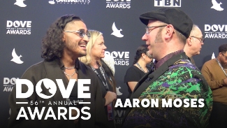 Aaron Moses caught up with GodTube Music’s Brandon Woolum on the red carpet at the 56th Annual GMA Dove Awards, celebrating a powerful night for Spanish-language worship music and his role in helping elevate it to new heights. 

Representing his Dominican and Ecuadorian roots, Aaron shared how deeply honored he feels to stand on one of Christian music’s biggest stages. “It’s beyond the song, beyond the nomination,” he said. “It’s about bringing this world into our world, uniting people through worship.” 

As Spanish and English music continue to blend in the next generation, Aaron says that’s exactly the point: “You can’t separate the two. We live in a country where every culture deserves to be included, and I’m grateful God chose me to help represent that.”