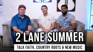 GodTube Music sits down with country duo 2 Lane Summer at our Nashville studio! 

Joe Hanson and Chris Ray share how their church roots shaped their artistry, how God brought them together, and the story behind their latest single “When You Love Somebody.”  They also talk about filming their new videos across the Arizona desert and along Route 66. Watch the full conversation for faith-filled stories, road-trip adventures, and a glimpse at what’s next for this fast-rising duo blending country and gospel soul.