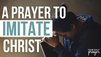 Children learn by imitation—and as God’s children, we’re called to do the same. In today’s devotional and prayer, Emily Rose Massey reminds us that following Christ means reflecting His love, compassion, and holiness in our daily lives.

Just as children copy the ones they love and trust, we are invited to model our hearts and actions after Jesus, the ultimate example of selfless love. He “gave Himself up for us, a fragrant offering and sacrifice to God.” True imitation begins not with perfection, but with abiding in His presence, learning from His Word, and walking in love even when it costs us something.

As we spend time with God and surround ourselves with other believers, we become more like Him—transformed by His Spirit, shaped by His truth, and empowered to live with humility and grace. Every act of love, forgiveness, and faithfulness becomes a fragrant offering of worship to the Lord.

Let today’s prayer help you rediscover what it means to imitate Christ, one loving step at a time.

📜 Today's Bible Reading

Ephesians 5:1–2 (ESV)
“Therefore be imitators of God, as beloved children. And walk in love, as Christ loved us and gave himself up for us, a fragrant offering and sacrifice to God.”

🙏 Your Daily Prayer

Heavenly Father,
Thank You for saving me and calling me to walk in Your love. Help me to imitate Christ in every area of my life—my words, actions, and thoughts. Strengthen me to live with humility, grace, and boldness for Your glory. Surround me with believers who encourage me to walk faithfully and remind me to fix my eyes on Jesus, the perfect example of love and obedience.
In His name I pray, Amen.

🧭 Key Takeaways

We are called to imitate God by walking in love, just as Christ loved and sacrificed for us.

True imitation begins with abiding in Christ and being transformed by His Spirit.

Surround yourself with mentors and believers who model Christlike living.

Every act of selfless love becomes a fragrant offering of worship to God.