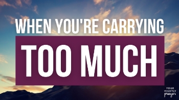 In the American South, people say certain phrases that sound spiritual. A good example is, “God will never give you more than you can handle.” As I studied and read the Bible for myself, I realized this doesn’t exist in Scripture. In fact, it says the opposite.

As our evening prayer and devotional remind us, God hasn’t called us to live a life we could do on our own. The Bible speaks clearly about the insufficiency of our own works (Isaiah 64:8, Ephesians 2:8-9). And yet, God commissions us to follow the example of God in the flesh, living heaven on earth. Therefore, he calls us to a life and mission we’re totally unable to “handle.” Not in our own strength, at least.

Which is why the Father gives us the Spirit of the Son to live like the Son. We couldn’t do it otherwise.

The Bible also contains numerous accounts of God allowing people to experience situations where only he could deliver them: Israel at the Red Sea, David before Goliath, Daniel in the lion’s den, and more. Scripture provides these examples to encourage us to live by faith and grace, not by our ability (Hebrews 11).

It shouldn’t surprise us, then, when God allows us to face a situation where we’ll only survive if we rely upon him. In fact, James tells us to rejoice when we find ourselves in these trials, since it increases our faith (James 1:2-4). Paul promises God’s help when we’re tempted beyond our ability, saying the Lord will provide a way of escape (1 Corinthians 10:13).

In reality, the phrase should be, “God will never give us more than HE can handle.” Living by faith in God, empowered by the indwelling Holy Spirit, nothing is impossible for God (Luke 1:37).

Most of us are experiencing such trials and overwhelming burdens right now. But God hasn’t called us to carry these burdens. Instead, he calls us to let him “handle them,” empowering us to stay faithful while he works for salvation and deliverance on our behalf. In this way, we learn how to rely more upon his strength instead of our own, watching him do the impossible in our lives.

TONIGHT’S SCRIPTURE 

“Praise be to the Lord, to God our Savior, who daily bears our burdens.” -  Psalm 68:19

YOUR NIGHTLY PRAYER

Heavenly Father,
I confess my weakness and inability to handle life on my own, especially the trials I face. Thank you for calling me to a mission beyond my power, so I can learn to rely upon yours. Fill me with your Spirit to live like Jesus, trust you in difficult times, and rejoice as my faith grows. Carry my burdens, fight my battles, and work for my deliverance. Nothing is impossible for you, and I rest in our power today.
In Jesus’ name,
Amen.