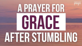 Sometimes life trips us up unexpectedly—small missteps, hidden slopes, or blind spots we didn't see. In our daily prayer and devotional, Sophia Bricker uses the metaphor of stumbling at the zoo to illustrate how sin and error can catch us off guard, impacting our steps long after the fall.

The good news is that we don’t have to stay down. God offers grace to the fallen. When we confess our sins—not hiding them or excusing them—Scripture promises that God is faithful to forgive and purify us (Psalm 51:4; Psalm 32:5; Proverbs 28:13). Rather than despairing over past failures, we can lift our hands, repent, and allow Jesus to stand us up, clean off our wounds, and guide our next steps.

God is the Helper of the brokenhearted. The One who lifts those bent under burdens (Psalm 145:14) is the same One who receives our confessions and restores us. In His mercy, we can walk in freedom, not haunted by what we once did, but empowered by who we are in Christ.

Today's Bible Reading:

“If we confess our sins, he is faithful and just and will forgive us our sins and purify us from all unrighteousness.”
— 1 John 1:9 (NIV)

Key Takeaways

Falling into sin doesn’t disqualify us from God’s forgiveness.

Confession is the pathway back to cleansing and restoration.

God’s grace is more powerful than our failures.

He doesn’t just pick us up—He purifies and strengthens us for the journey ahead.

Let’s Pray Together

Lord, I confess my sins before You. I have stumbled and failed You, but I thank You that You are faithful to forgive. Wash me, purify me, and lift me up by Your grace. Help me walk forward in the strength and forgiveness You freely give. In Jesus’ name, Amen.