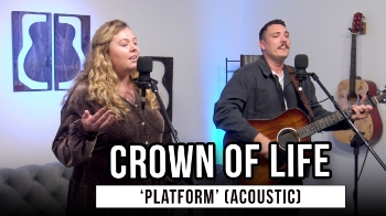 Kentucky-based husband and wife duo, Crown of Life, brought their heartfelt harmonies to the GodTube Music Studio in Nashville with an acoustic performance of “Platform,” from their new album 'New Beginnings,' out now!