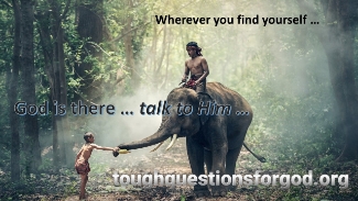 God is everything?   How can He be?   I have so many aspects to my life, good, bad, and such.   How can God actually be the most important thing to me?   Do you wrestle with that too?
https://www.toughquestionsforgod.org/   … where you can find past devotionals, videos and blogs
#toughquestionsforgod
