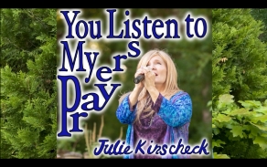 Therefore I Tell You, whatever you ask for in prayer, believe that you have received it, and it will be yours." - Mark 11:24

I haven't always had faith in God.  I used to believe everything in my life was up to me. If I succeeded, I was proud. If I failed- it was all my fault. Though I do not shirk the responsibility to do my best in life in all things, it is a HUGE relief to know I am not all alone. In fact, God is with me every step of the way, lavishing his extravagant grace on me when he sees I need it and at other times allowing me to learn lesson from my mistakes. 
One of the biggest tests of my faith was when I was facing infertility. The 8 year journey till we finally had our twins Hannah and Caleb was heart-wrenching, but God showed himself to me through that heartbreaking time. -And He left me with the deep conviction that God listens when we pray!

"You Listen to My Prayers" is a co-write between Julie Kinscheck and Neal Merrick Blackwood.  c. 2023

The single will release on all platforms on June 15th, 2025 on Jharck Records.

CREDITS:

Lead Vocal: Julie Kinscheck
BGVs: Julie Kinscheck , Chris Rosser

Piano & Guitars: Chris Rosser
Bass: Zack Page, Neal Merrick Blackwood
Drums,: Neal Merrick Blackwood
Violins: Ginny Luke, Lyndsay Pruett

Recording & Mix Engineer: Neal Merrick Blackwood, Black Mountain, NC
 CREDITS:
Written by Julie Kinscheck & Neal Merrick Blackwood
Lead Vocal: Julie Kinscheck
BGVs: Julie Kinscheck , Chris Rosser
Piano & Guitars: Chris Rosser
Bass: Zack Page, Neal Merrick Blackwood
Drums,: Neal Merrick Blackwood
Violins: Ginny Luke,  Lyndsay Pruett
Recording & Mix Engineer: Neal Merrick Blackwood, Black Mountain, NC
Cover Art: Hannah Kinscheck
Cover photography: Vera Crane

Lyrics
VERSE:
What do you long for
What do you need
What have you cried out again and again for on your aching knees
Are you tempted to give up?
Not sure of his will?
Remember that persistent widow
And try again still!

CHORUS:
You listen to my prayers
My Jesus told me so
You promise you are there
Though sometimes I don’t know
But I’ll get back on my knees
‘Cause I choose to believe
That you listen to my prayers
And you will answer me!

VERSE:
The widow pressed the judge
Till he gave into her plea
Hannah prayed and prayed and prayed 
Till she had Samuel on her knee
Oh, Father! In your love
Give me bread and not a stone
Comfort me, ABBA!
So I know I’m not alone!

CHORUS:
You will listen to my prayers
My Jesus told me so
You promise you are there
Though sometimes I don’t know
But I’ll get back on my knees
‘Cause I choose to believe
That you listen to my prayers
And you will 

BRIDGE:
I walk thorough the valley of the shadow of death
I praise you, Lord with my last breath
You lay me down in pastures green
I find my peace here on my knees
Though I walk thorough the valley of the shadow of death
I’ll praise you, Lord with my last breath
You lay me down in pastures green
I find my peace here on my knees
I find my peace here on my knees

CHORUS: You listen to my prayers
My Jesus told me so (you promise, you promise)
You promise you are there
Though sometimes I don’t know
So I’ll get back on my knees
‘Cause I choose to believe
That you listen to my prayers
And you will answer me!

You listen to my prayers
My Jesus told me so
You promise you are there
Though sometimes I don’t know
So I’ll get back on my knees
‘Cause I choose to believe
To believe-
That you listen!
