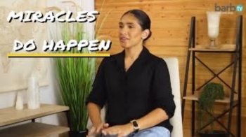 Jaciara describes that during these **hard times**, find **inspiration** through faith, knowing that **god will make a way**. Remember to **trust** in **Jesus** and remain **christian**, even when facing adversity. Lean on your beliefs and know that things will improve.