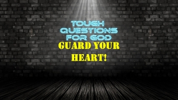 Guard your heart? (1 Minute Daily Devotion) - Everything flows from it?   Sometimes its just too hard to live the way the Bible tells me to.   How in the world can I ever measure up?
#toughquestionsforgod #questionsforgod #faith #dailydevotions #faithingodalways #christianrock
