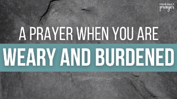 Dear Jesus,

I am weary and burdened today. Life feels heavy, and I long for Your peace. Thank You for Your invitation to come and rest in You. I take Your yoke upon me, trusting that You are gentle and humble in heart.

Teach me to walk with You, Lord, to release my burdens, and to find rest for my soul in Your love. Help me remember that Your yoke is easy and Your burden is light. Thank You for Your grace, comfort, and constant presence.

In Your wonderful Name, Amen.