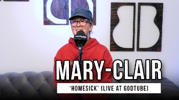 Mary-Clair performs her song 'Homesick' live at the GodTube Music Studio in Nashville. A heartfelt pop track about chasing your dreams while missing the place, and people, you call home, “Homesick” captures the tension between growth, nostalgia, and hope.