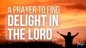 Lord,

Forgive me for the times I complain or chase after fulfillment in things that cannot satisfy. I confess my discontent and turn my eyes back to You, the only source of true joy.

Help me to delight in You — to find peace, pleasure, and purpose in Your presence alone. Transform my desires so they reflect Your heart. Teach me to rest in gratitude, even in the ordinary, knowing that life with You is my greatest gift.

May my contentment in You shine as a testimony of Your goodness and grace.

In Jesus’ name, Amen.
