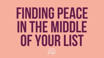 If you’re a list maker, you know the strange mix of joy and frustration that comes with the habit. As our nightly prayer and devotional remind us, there’s a certain satisfaction in crossing things off — so much so that we sometimes write down tasks we already completed just to check them off. But on the days when the list goes untouched or grows longer instead of shorter, the disappointment can feel heavy.

Greg Grandchamp reminds us that in those moments, our minds often turn against us. The “why didn’t I…” thoughts take over. The “I should have…” regrets pile up. The unfinished list becomes a source of stress, discouragement, or even shame.

But God isn’t measuring our days by the length of our lists. He is far more concerned with the posture of our hearts than the productivity of our hours.

Isaiah 26:3 gives us an anchor:
God keeps us in perfect peace when our minds are steadfast — when our trust remains fixed on Him rather than on our performance.

TONIGHT’S SCRIPTURE

“You will keep in perfect peace those whose minds are steadfast, because they trust in you.”
— Isaiah 26:3

MAIN TAKEAWAYS

Your unfinished list does not define you; God’s sovereignty does.

Peace isn’t the result of productivity — it’s the fruit of trust.

God ordains your steps even when your plans fall apart.

Prayer shifts your focus from frustration to rest.

Your list may not be finished, but God’s faithfulness always is.

SCRIPTURE REFERENCES

Isaiah 26:3

Philippians 4:7

Psalm 46:10

Ephesians 3:20

YOUR NIGHTLY PRAYER

Father,
You know me better than I know myself. You see the anxiety I feel over all I didn’t complete today. Help me take joy in what was accomplished, even if it wasn’t what I planned. Remind me that what mattered today was what You intended, not what I listed. Give me peace in knowing that Your purposes stand firm, even when my schedule does not. Teach me to rest in Your will rather than striving for my own. At the end of each day, help me remember that Your list is the one that matters most.
