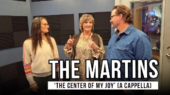 Multi-Dove Award–winning trio The Martins deliver a stunning a cappella performance of “The Center of My Joy,” featured on their new Gaither Music tribute album This Is The Time I Must Sing, out now. Filmed inside the vocal studio at the Museum of Christian & Gospel Music in Nashville, this intimate rendition highlights the siblings’ signature harmonies and heartfelt worship.