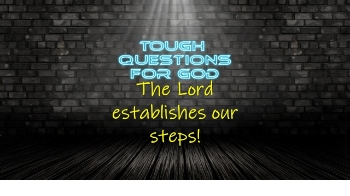 The Lord establishes our steps!   (1 Minute Devotion) - Sweet!   I’m grateful!
#toughquestionsforgod #questionsforgod #dailydevotion #devotional #godsway

