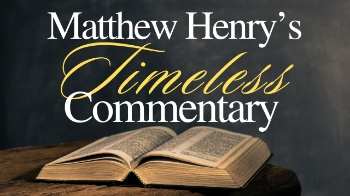 Written over 300 years ago, Matthew Henry's verse-by-verse commentary continues to shape how believers study Scripture today. In this short video, we give you a brief overview of Henry's background and how his timeless commentary came to be. Perfect for anyone interested in Christian history, devotional study, or understanding the Bible more deeply. Matthew Henry's entire commentary is available online for free here: https://www.christianity.com/bible/commentary/matthew-henry-complete/