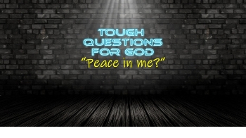 Peace through Jesus? (1-Minute Devotion) – Really dude?   How does that work?   Look around, life is anything but peaceful!   
#toughquestionsforgod #questionsforgod #dailydevotion #devotional #peace
