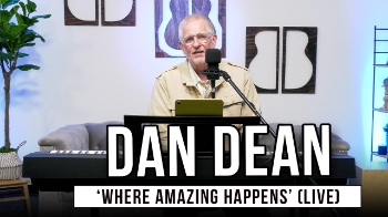 Dan Dean, beloved vocalist of the iconic trio Phillips, Craig & Dean, delivers a heartfelt acoustic performance of his new solo single, "Where Amazing Happens," live from the Godtube Music studio in Nashville.

With a voice that has inspired generations, the multi-Dove Award-winner brings his signature warmth and depth to this powerful anthem of longing and devotion. Dan's debut solo album, is out now via StowTown Records.