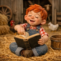 This I a mixed media video using claymation to create a storyboard for our song "Preacher" which is based from my grandfather. As a small child he began reading God's word, praying and praising God. He watched preachers and preached to the farm animals before eventually baptizing the ones that didn't run away. And the story continued throughout his life. He was known as "Preacher" most of his life. God, family, animals and farming were his passions.