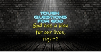 God has a plan, right?   (1-Minute Devotion) - Well, I think He does.   But sometimes I’m not sure.   How about you?
#toughquestionsforgod #questionsforgod #dailydevotion #devotional #godhasaplan
