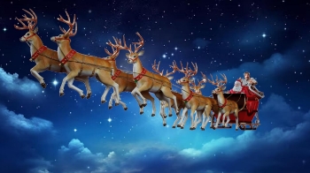 A Christmas song about a workaholic dad, who's working on Christmas Eve, when a stranger dressed like Santa Claus breaks into his office. Santa tells him about he son's only Christmas wish, which is to spend Christmas day with his dad. Unfortunately the son lives a continent away, and there would be no way that he could get there in time ... then again, maybe there is a way.