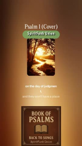 The "Book of Psalms: Back to Songs" project is a creative endeavor to restore the original spirit of the Psalms -  as songs of worship, lament, praise, and reflection-by transforming them back into musical form, as many were written. Drawing from modern translations of the classic biblical texts, this project reimagines the Psalms with fresh musical arrangements that blend timeless messages with modern sounds.

Each Psalm is thoughtfully adapted into lyrical and melodic compositions, many using modern tools, to explore harmonies, instrumentation, and genre-blending arrangements. From soulful acoustic ballads and rock/pop hymns to country pieces and R&B-inspired tunes, the project seeks to make the Psalms accessible and resonate with today’s listeners, while staying true to their emotional and spiritual depth.

[Verse 1]
God blesses those people
    who refuse evil advice
    and won't follow sinners
    or join in sneering at God.
 Instead, they find happiness
    in the Teaching of the Lord,
and they think about it
    day and night.

[Chorus]
They are like trees
    growing beside a stream,
trees that produce
fruit in season
    and always have leaves.
Those people succeed
    in everything they do.

[Verse 2]
That isn't true of those
    who are evil—
they are like straw
    blown by the wind.
Sinners won't have an excuse
    on the day of judgment,
and they won't have a place
    with the people of God.

[Chorus]
They are like trees
    growing beside a stream,
trees that produce
fruit in season
    and always have leaves.
Those people succeed
    in everything they do.

[Bridge]
The Lord protects everyone
    who follows him,
but the wicked follow a road
    that leads to ruin.

[Chorus]
They are like trees
    growing beside a stream,
trees that produce
fruit in season
    and always have leaves.
Those people succeed
    in everything they do.

[Outro]
Those people succeed
    in everything they do.

genre: worship, rock, pop, gospel