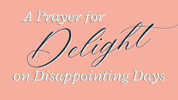 Disappointment has a way of showing up unexpectedly—sometimes through life-altering hardship, and sometimes through smaller shifts that still sting deeply. This devotional reminds us that even when our disappointments feel insignificant compared to others’ struggles, they still matter to God because they matter to us. And while we may wish disappointing days would disappear completely, Scripture is honest that trouble is part of life. But so is God’s steady presence.