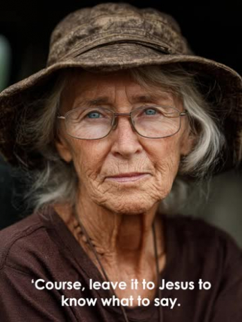 This video short is the first in a series of 80+ stepping stones walked and written down by Miss Eula Mae as Jesus  instructed her on her 75th birthday. The series, entitled Eula Mae Tarkington, Altar of Stones will be published in an upcoming novel of the same title. Each stepping stone, as walked and written, will prayerfully challenge us to consider our relationship with Jesus and with each other. The novel, which will include the surrounding mortar setting in place the stones that you will watch, will be both an enjoyable, fictional read, but encouraging, factual look at the our own lives and walks in Christ, to be lived to his glory and eternal honor.  