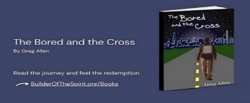 The Bored and the Cross 

The Bored and the Cross is Gregory Matthews’s tale of triumph and tragedy, of loss and gain, of mistakes made and ones corrected.

Gregory, born of tragedy, is raised by a single father. He grew to be a rebellious teen, swearing he’ll never be like his dad, bent by a girlfriend’s pry of running off to Bible College. It results in him getting bored with it all and she a broken heart.

Gregory will decide to leave religion behind for what he thinks will be brighter skies in “The Big Apple.” He will in turn become what he despises, brokering what he hates.

He marries, for the wrong reasons, and that, too, ends in ruin. His wife will say, “Leave!” and he’s faced with the prospect of nowhere to go. It’s a life-altering experience. Something as simple as a walk around the block, to clear his head, will turn into a soul-cleansing voyage – a nine-month trek from New York to LA for Gregory.

The journey has a flare of suspense and intrigue, for Gregory’s framed by a crooked Sheriff for a murder he didn’t commit and becomes a hunted man. The FBI want him, but the Sheriff is hell-bent on seeing Gregory dead.

Primary Audience:
Adults aged 16–90 who enjoy redemption stories, spiritual journeys, and character-driven fiction.
Readers interested in faith-based fiction or stories involving a struggle with belief, identity, and purpose.
Fans of novels that blend personal transformation with elements of suspense and adventure. 

Secondary Audience:
Readers of Christian fiction, especially those drawn to narratives of falling away and returning to faith.
People who enjoy road trip novels with emotional and existential depth.
Viewers of drama or faith-based films who are looking for a novel with similar cinematic elements.

The Hook of the Book:
"What if a simple walk to clear your head turned into a cross-country trek to save your soul?"                              
The emotional and narrative hook lies in:
A man running from his past who ends up walking into his purpose.
The juxtaposition of external danger (falsely accused, pursued by law enforcement) with an internal reckoning (guilt, spiritual struggle, failed relationships).                                                                                                           A raw and personal journey of redemption, identity, and divine pursuit - set against a backdrop of suspense and spiritual awakening.

Read More at: https://builderofthespirit.org/books