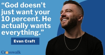 Evan Craft joins Crosswalk Talk's Michael Foust to talk about The Extra Mile, his new book detailing a 1,200-mile cycling journey across South America that reshaped his faith and purpose. He shares how the trip began as a fundraiser but turned into a life-changing mission, including helping athletes encounter Christ. Craft also opens up about why comfort can become a spiritual trap and what it means to truly surrender your plans to God. Plus, he reflects on his own faith journey, upcoming music, and what’s next for his ministry.