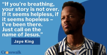 Singer Jaye King joins Crosswalk Talk's Michael Foust to discuss how God met him in a hard place, became his steady rock and began a work of redemption that still shapes his life today. He opens up about the personal story behind his new single “Hard Place” and the imperfect, ongoing journey of learning to trust God. King also reflects on making honest music that blends real-world styles with a faith that was forged through struggle.