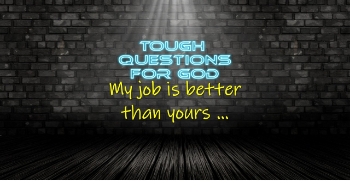 No matter what God has called you to do, and you do it for Him alone, it is a beautiful offering of love, service, dedication and it honors Him completely.   Don’t fall into the trap of comparison with others, honor God as He has called you …
#toughquestionsforgod #questionsforgod #dailydevotion #devotional
