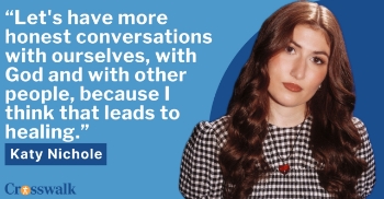 Christian singer Katy Nichole joins Crosswalk Talk's Michael Foust for an honest, wide-ranging conversation about faith, mental health, and the healing journey behind her new album, "Honest Conversations." Katy opens up about writing songs during a season when her faith felt fragile, why she stopped sugarcoating her struggles, and how learning to bring grief to Jesus transformed her relationship with Him. She also reflects on identity, self-worth, and the pressure social media places on young people -- and why finding identity in Christ matters now more than ever.