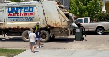 <p><span style="color: rgb(33, 37, 41);">My son and his two friends were playing rock-paper-scissors in the front yard when they saw the garbage truck coming down the street. 'Maybe he’ll want to play with us!' they said, running over to wait for it to arrive. One of the workers smiled and pointed them toward his partner, who happily joined in for a quick game. After a few laughs and a friendly wave goodbye, the kids were all smiles. It completely made their day.</span></p><p><br></p>