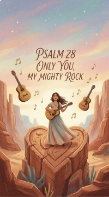 Psalm 28 carries the urgency of a desperate plea, a voice calling out to God from the edge of silence and uncertainty. Yet it rises into grateful relief and bold praise, celebrating the strength and protection found in a God who hears and rescues.

The "Book of Psalms: Back to Songs" project is a creative endeavor to restore the original spirit of the #psalms  -  as songs of worship, lament, praise, and reflection-by transforming them back into musical form, as many were written. Drawing from modern translations of the classic biblical texts, this project reimagines the Psalms with fresh musical arrangements that blend timeless messages with modern sounds.

Each Psalm is thoughtfully adapted into lyrical and melodic compositions, many using modern tools, to explore harmonies, instrumentation, and genre-blending arrangements. From soulful acoustic ballads and rock/pop hymns to country pieces and R&B-inspired tunes, the project seeks to make the Psalms accessible and resonate with today’s listeners, while staying true to their emotional and spiritual depth.