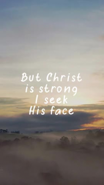 If your thoughts have been overwhelming you lately, take a deep breath and listen to this song. It's based in Psalm 23 and touches on 2 Corinthians 10 about taking our thoughts captive. 