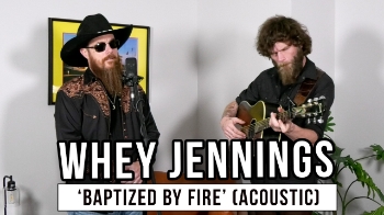 <p><span style="color: rgb(13, 13, 13);">Country singer-songwriter Whey Jennings, grandson of legendary country singer Waylon Jennings, strips it down for an acoustic performance of “Baptized By Fire,” the powerful title track from his upcoming album, out Friday, May 27.</span></p><p>
</p><p><span style="color: rgb(13, 13, 13);">Blending his family’s outlaw roots with a deeply personal story of redemption, faith, and transformation, Whey delivers a raw and honest performance that hits at the core of the human experience. The song reflects his journey from addiction to salvation, capturing both the struggle and the hope found on the other side.</span></p>