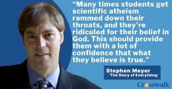 <p>Stephen Meyer of the Discovery Institute joins Crosswalk Talk's Michael Foust to discuss his new film <em>The Story of Everything</em> and the scientific case for a Designer behind the universe. He explains why many scientists are rethinking materialism and how discoveries like DNA and fine-tuning point to intelligence. Meyer also shares how he answers skeptics in everyday conversations and why the question of God still matters today. He hopes the film will strengthen believers and challenge skeptics to take a fresh look at the evidence.</p><p><br></p>