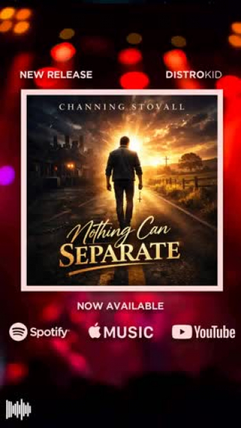This song is a reminder of a truth we all need to hold onto…
no matter where you’ve been, no matter what you’ve done — nothing can separate you from the love of God.

I’m not the most talented musician in the room, but I’m using what God gave me to share His truth.

If this message speaks to you, I pray it encourages your heart today.

🎧 Listen on Spotify / Apple Music here:
👉 https://distrokid.com/hyperfollow/channingstovall/nothing-can-separate/

“Neither death nor life… nor anything else in all creation, will be able to separate us from the love of God.” – Romans 8:38–39